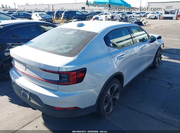 YSMED3KA2PL144874 2023 POLESTAR 2 White Задня права чверть