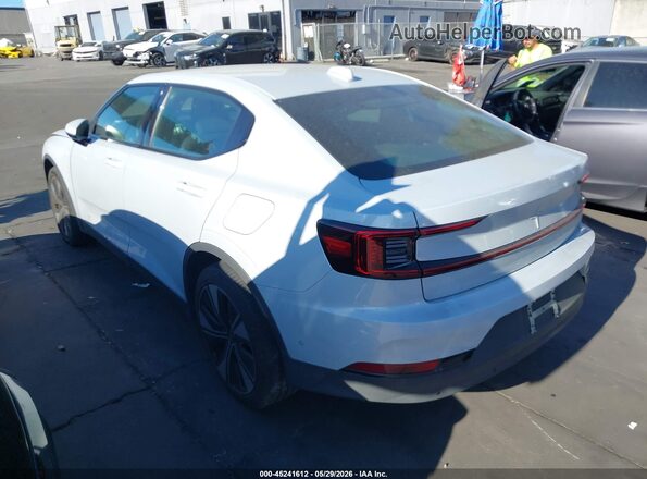 YSMED3KA2PL144874 2023 POLESTAR 2 White Задня ліва чверть
