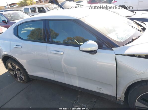 YSMED3KA2PL144874 2023 POLESTAR 2 White Панорамний вид салону 360°