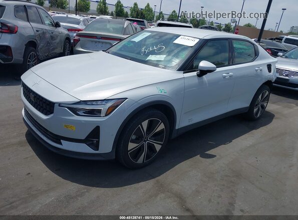 YSMEG3KA2PL115124 2023 POLESTAR 2 Gray წინა მარცხენა ხედი სამი მეოთხედიდან