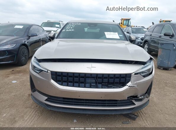YSMEG3KA5PL116509 2023 POLESTAR 2 Желто-коричневый Вид щитка приборов