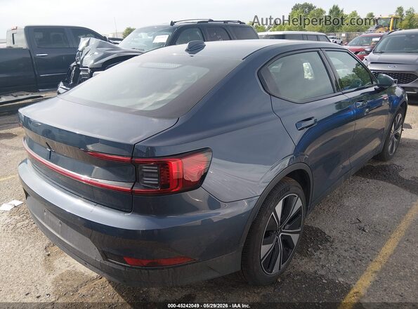 YSMFD3KA4RL231439 2024 POLESTAR 2 Light Blue Задняя правая четверть