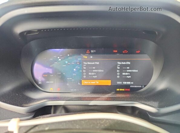 YSMFE3KA8RL213989 2024 POLESTAR 2 Gray Instrument cluster view