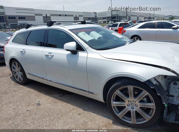YV1102GL6J1067384 2018 VOLVO V90 White უკანა სალონის ხედი