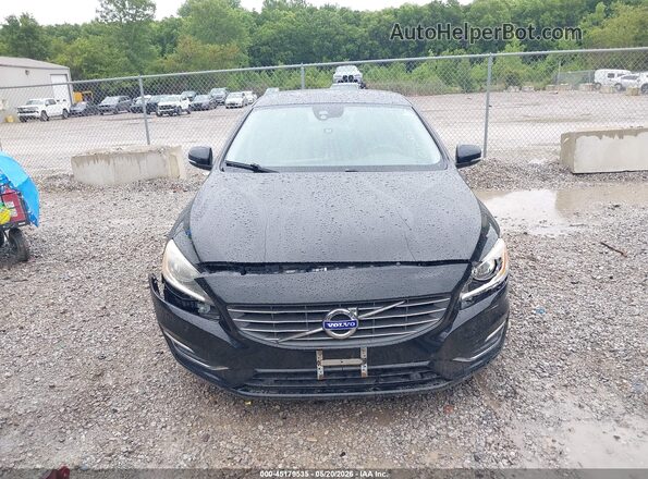 YV126MFK1G2412430 2016 VOLVO S60 Black ხელსაწყოთა პანელის ხედი
