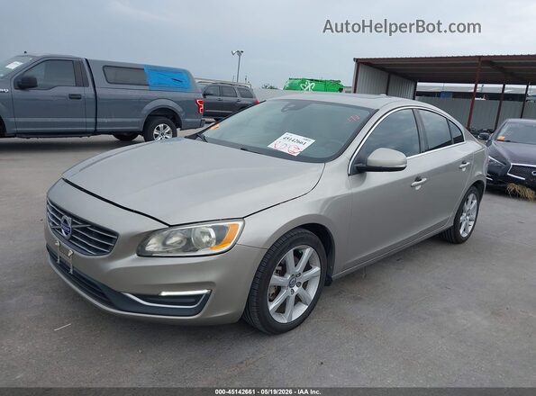 YV126MFK4G2397020 2016 VOLVO S60 Tan Front left