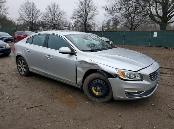 YV126MFK7G2414697 2016 VOLVO S60 Silver Առջևի աջ