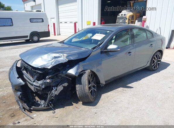 YV126MFL3J2450113 2018 VOLVO S60 Серый Передняя левая четверть