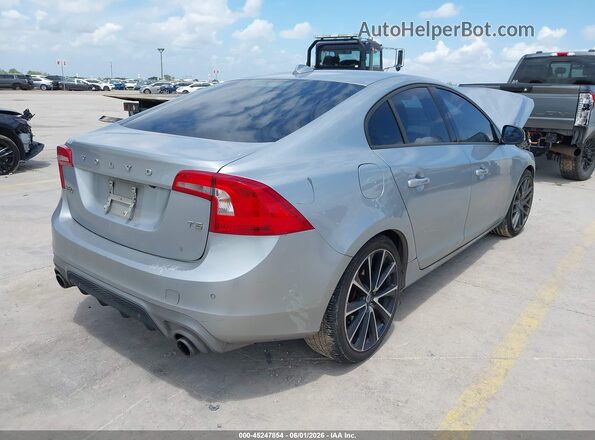 YV126MFL4H2432584 2017 VOLVO S60 Silver Задня права чверть