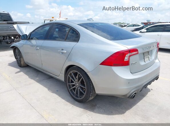 YV126MFL4H2432584 2017 VOLVO S60 Silver Задня ліва чверть