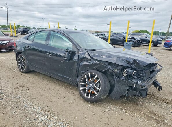 YV126MFL5J2453577 2018 VOLVO S60 Black Передня права чверть