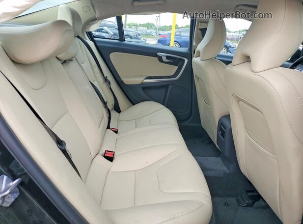 YV126MFL5J2453577 2018 VOLVO S60 Black Вид задніх сидінь