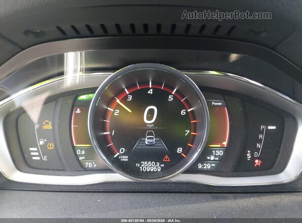 YV140MAM9G1195279 2016 VOLVO S80 Black Հետևի նստատեղերի տեսք