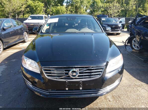 YV140MAM9G1195279 2016 VOLVO S80 Black Սարքավորումների վահանակի տեսք