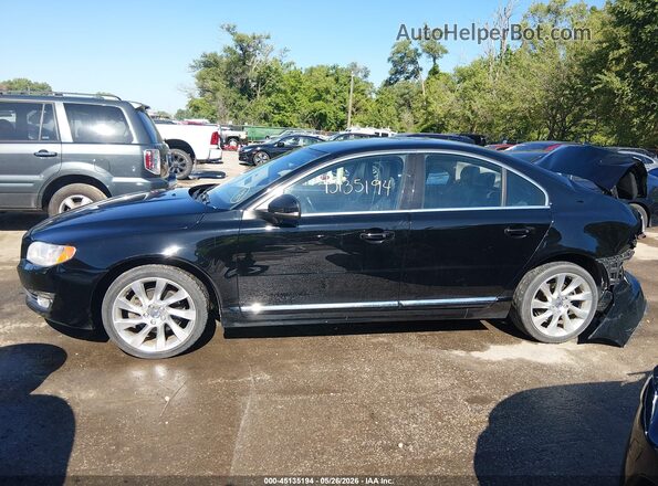 YV140MAM9G1195279 2016 VOLVO S80 Black Սալոնի 360 աստիճան տեսք