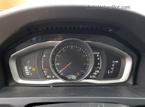 YV140MEK0H1331468 2017 VOLVO V60 Black 