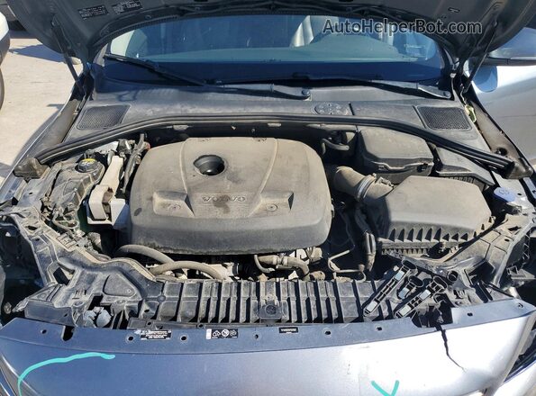 YV140MEK8H1361026 2017 VOLVO V60 Gray Вид підкапотного простору