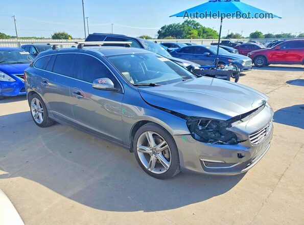YV140MEK8H1361026 2017 VOLVO V60 Gray Передня права чверть