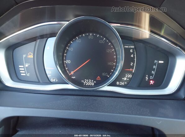 YV140MEL2J2382687 2018 VOLVO V60 Red Հետևի նստատեղերի տեսք