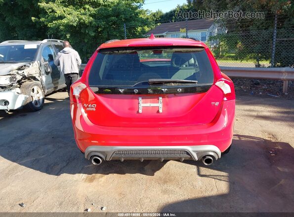 YV140MEL2J2382687 2018 VOLVO V60 Red 