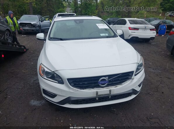 YV140MTL5J2462634 2018 VOLVO S60 White Instrument cluster view