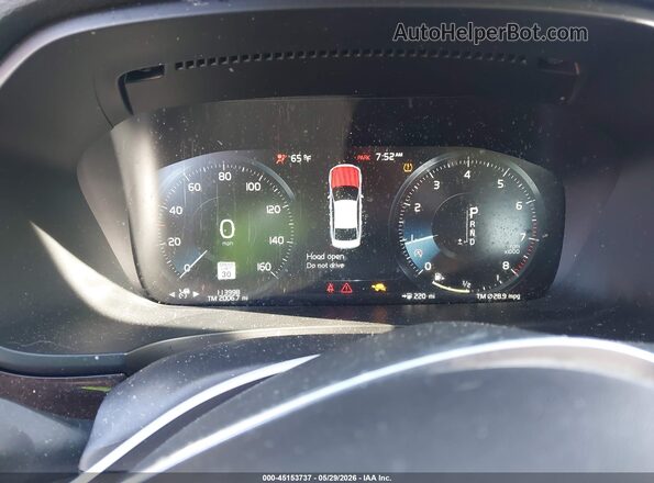 YV1A22MK2H1010695 2017 VOLVO S90 Black Vista de los asientos traseros
