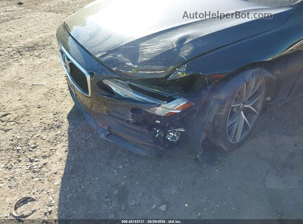YV1A22MK2H1010695 2017 VOLVO S90 Black Vista frontal