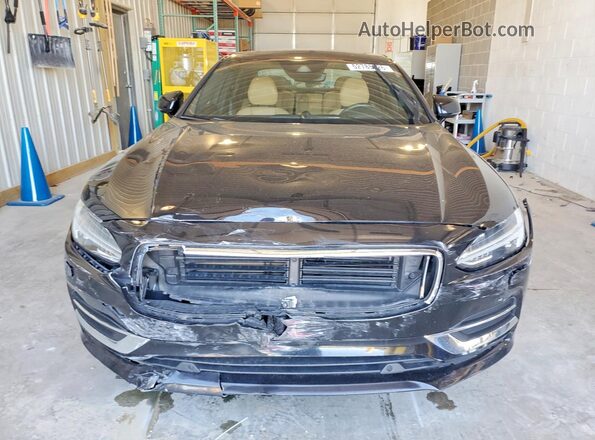 YV1A22ML1H1003472 2017 VOLVO S90 Black Вид спереду