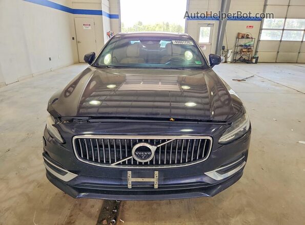 YV1A22ML2H1016814 2017 VOLVO S90 Blue Вид спереду