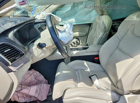 YV4062JF4R1154616 2024 VOLVO XC90 Blue Widok wnętrza z przodu