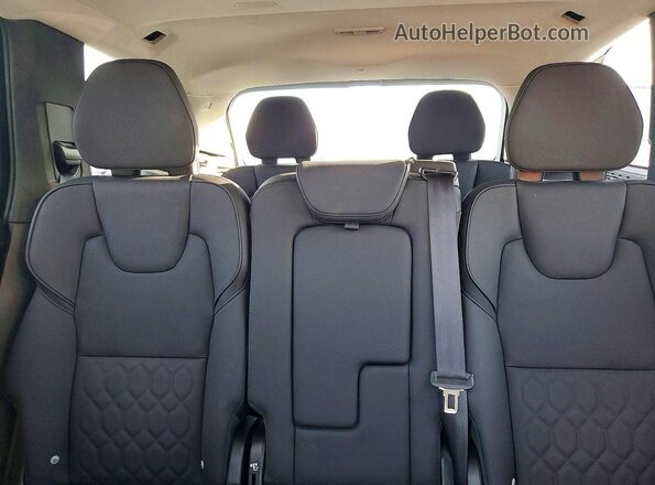 YV4062PB1S1366853 2025 VOLVO XC90 Black უკანა სავარძლების ხედი