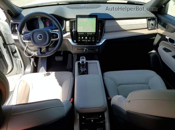 YV4062PEXT1505969 2026 VOLVO XC90 Белый Вид панели приборов