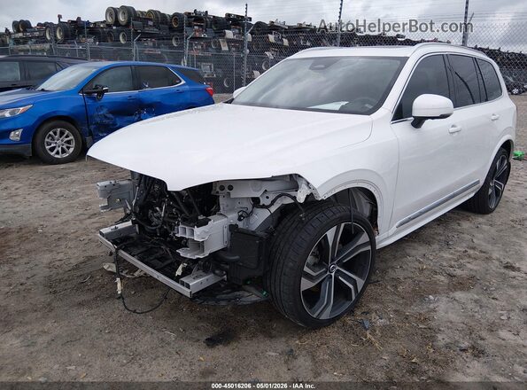 YV4062PF0R1148707 2024 VOLVO XC90 Белый Передняя левая четверть