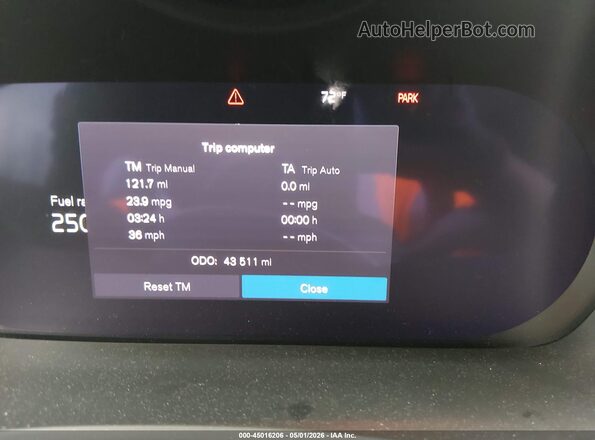 YV4062PF0R1148707 2024 VOLVO XC90 Белый Вид задних сидений