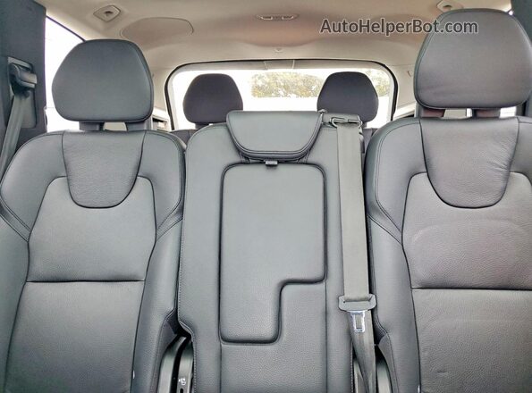 YV4062PN1P1921575 2023 VOLVO XC90 Black უკანა სავარძლების ხედი