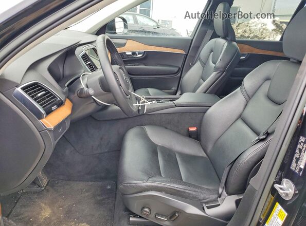 YV4062PN1P1921575 2023 VOLVO XC90 Black წინა სალონის ხედი