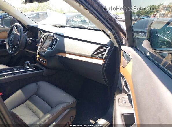 YV4062PN7P1992487 2023 VOLVO XC90 Gray Widok wnętrza z przodu