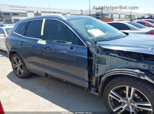YV4102DK2L1582738 2020 VOLVO XC60 Blue Вид задньої частини салону