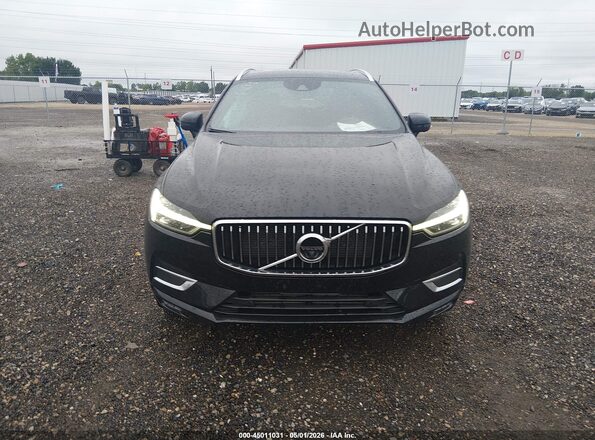 YV4102DL1M1870244 2021 VOLVO XC60 Black Widok zestawu wskaźników