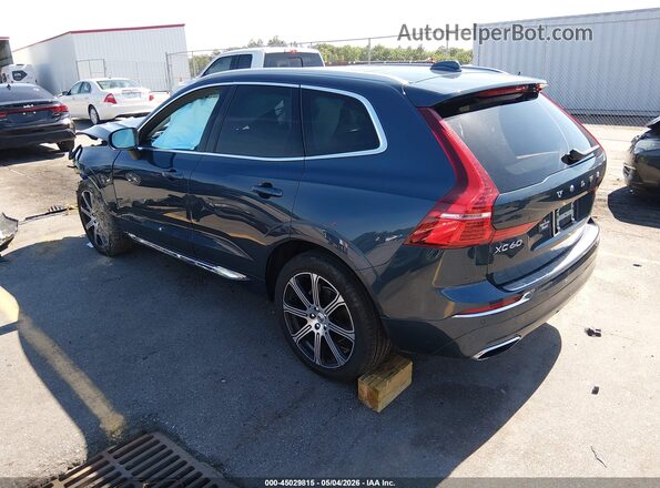 YV4102DL8L1575012 2020 VOLVO XC60 Синий Задняя левая четверть