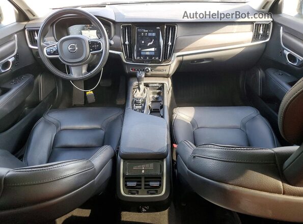 YV4102NK7J1028168 2018 VOLVO V90 Синий Вид панели приборов