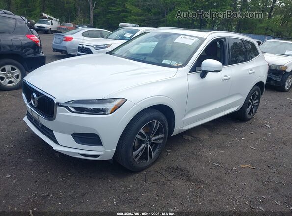YV4102RK3L1428645 2020 VOLVO XC60 White წინა მარცხენა ხედი სამი მეოთხედიდან