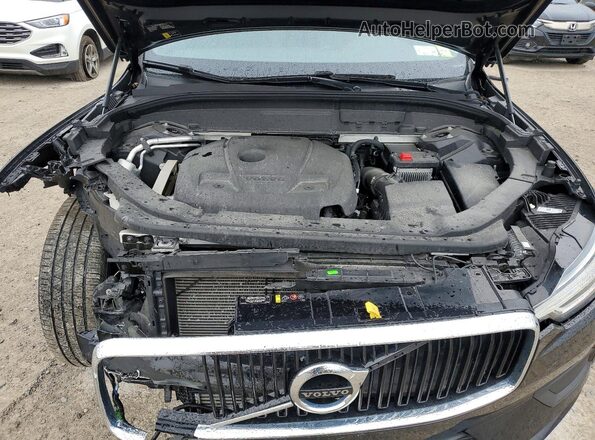 YV4102RK7L1435663 2020 VOLVO XC60 Black Widok komory silnika