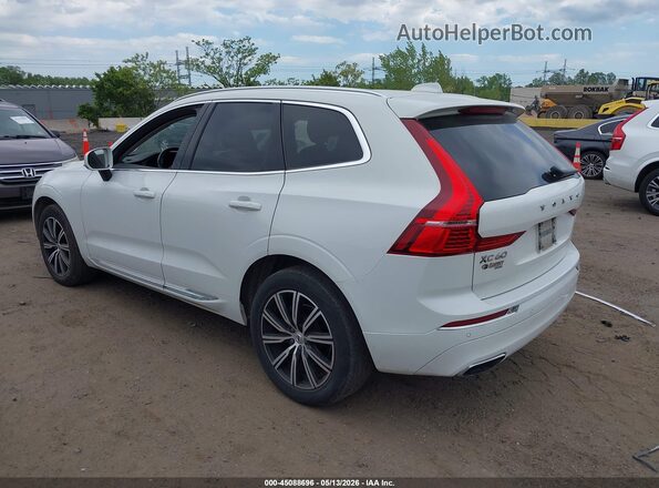 YV4102RL0L1550193 2020 VOLVO XC60 White უკანა მარცხენა