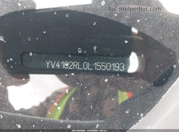 YV4102RL0L1550193 2020 VOLVO XC60 White 