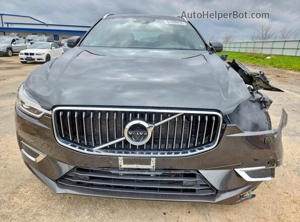 YV4102RL0L1571769 2020 VOLVO XC60 Gray წინა ხედი