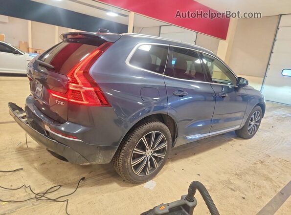 YV4102RL9J1027882 2018 VOLVO XC60 Синий Задняя правая четверть