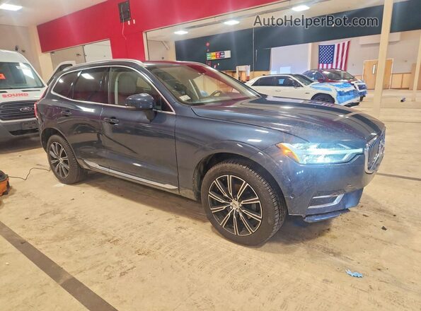 YV4102RL9J1027882 2018 VOLVO XC60 Синий Передняя правая четверть