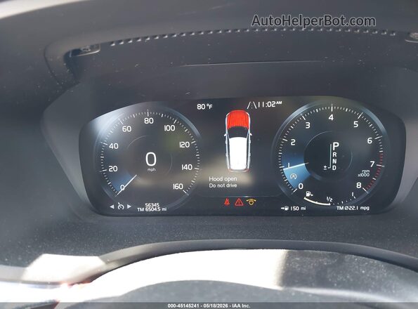 YV4102WK6L1035890 2020 VOLVO V60 CROSS COUNTRY Orange უკანა სავარძლების ხედი