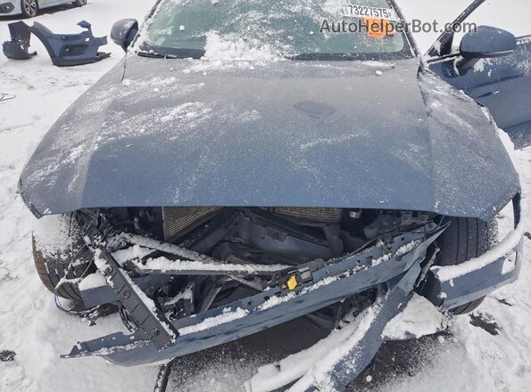 YV4102WK7N1088245 2022 VOLVO V60 Синий Вид задней части салона